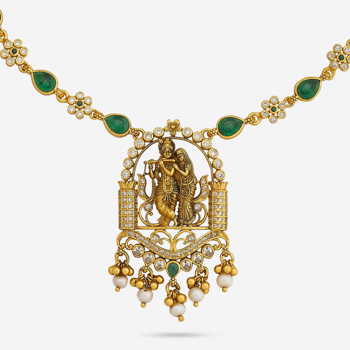 Temple Necklace Silver Temple Necklace 179655