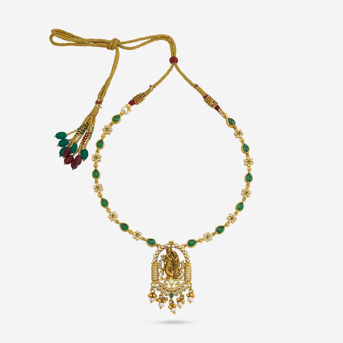 Temple Necklace Silver Temple Necklace 179655