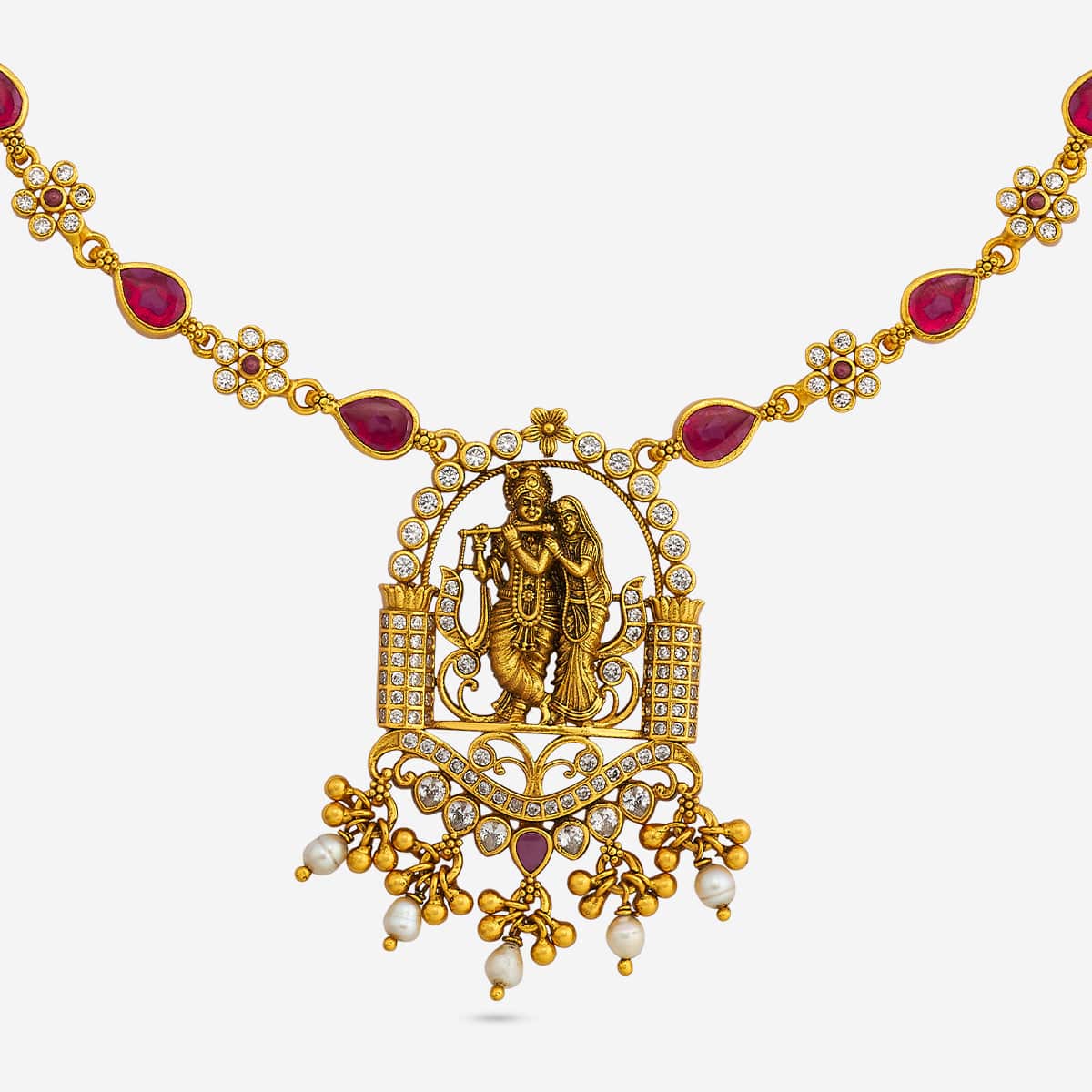 Temple Necklace Silver Temple Necklace 179655