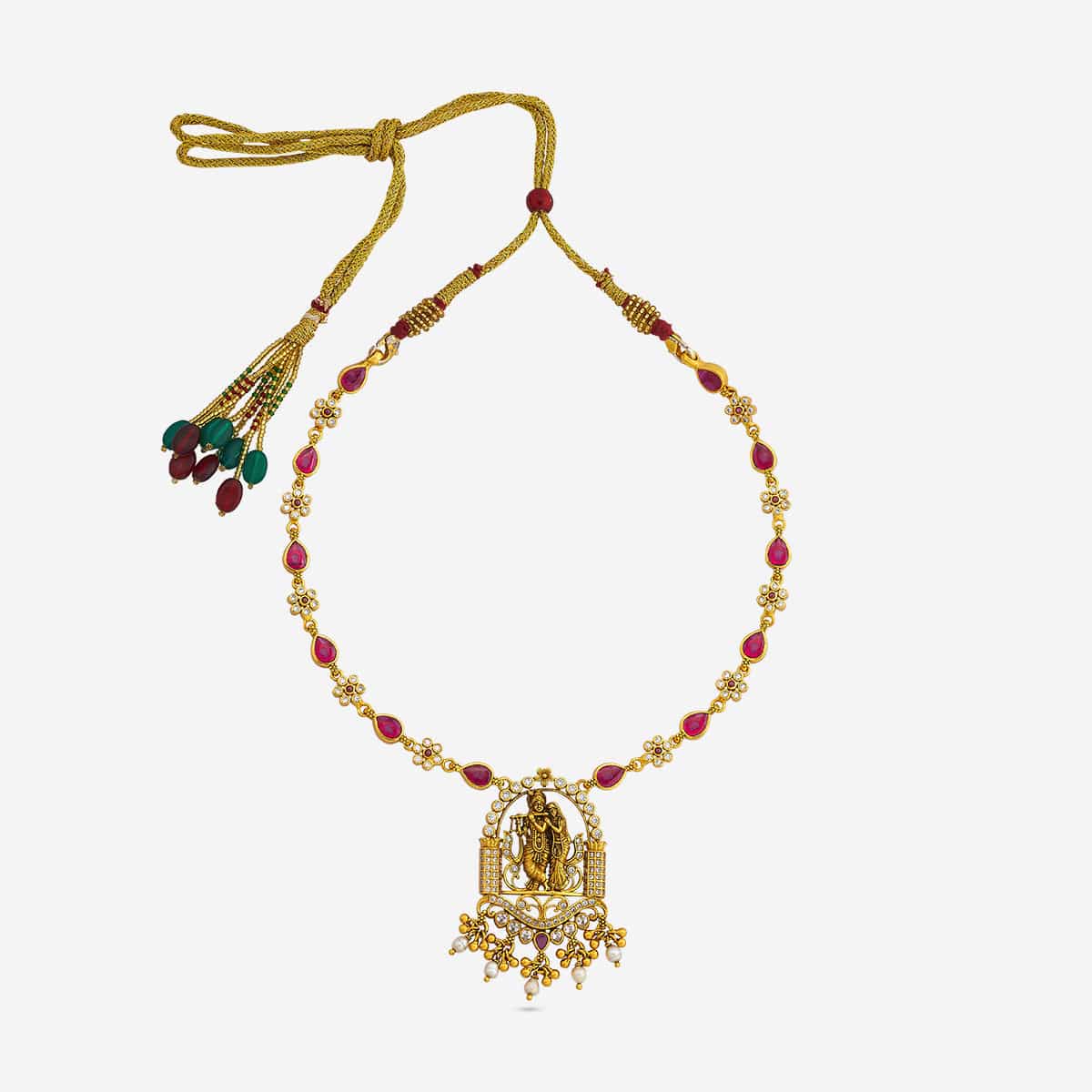 Temple Necklace Silver Temple Necklace 179655