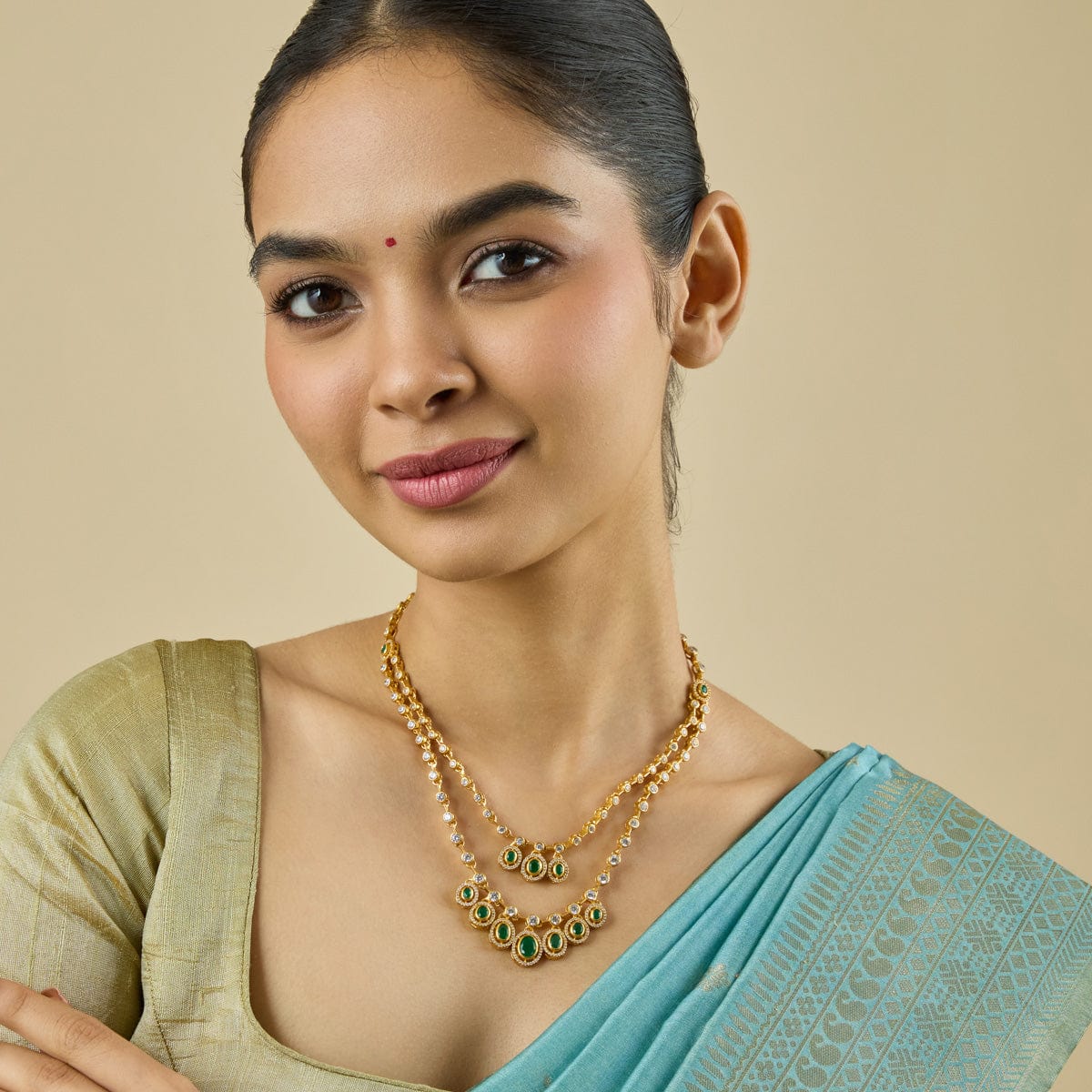 Temple Necklace Silver Temple Necklace 182341