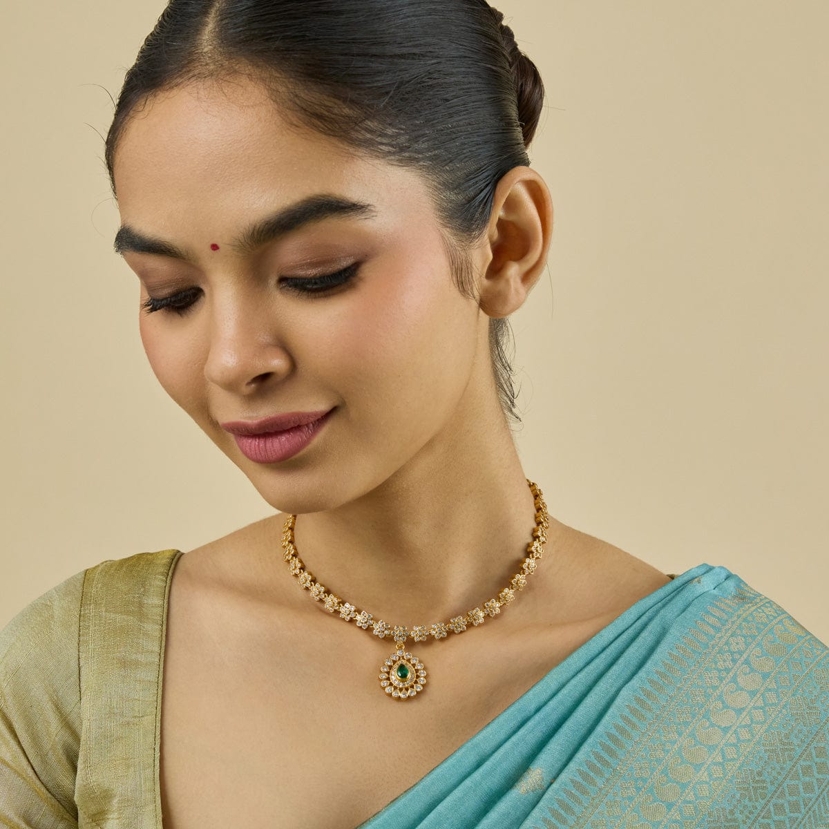 Temple Necklace Silver Temple Necklace 182344