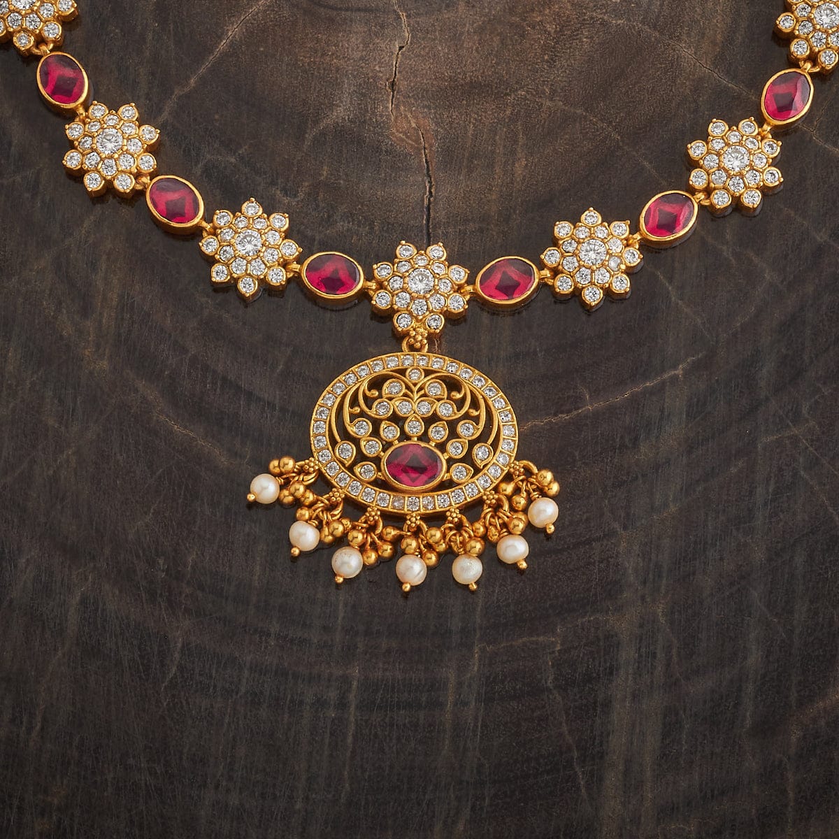 Temple Necklace Silver Temple Necklace 185425