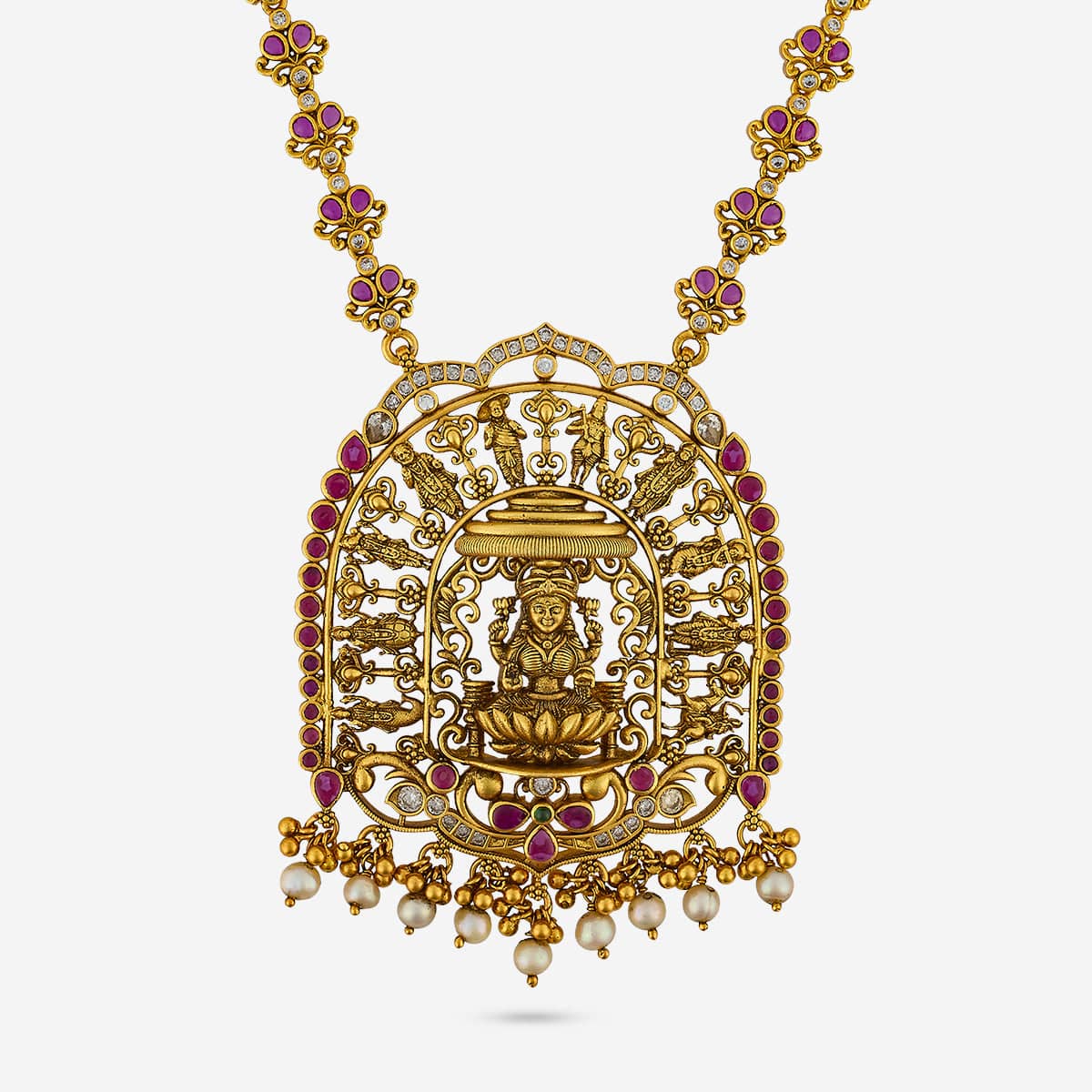 Temple Necklace Silver Temple Necklace 185429