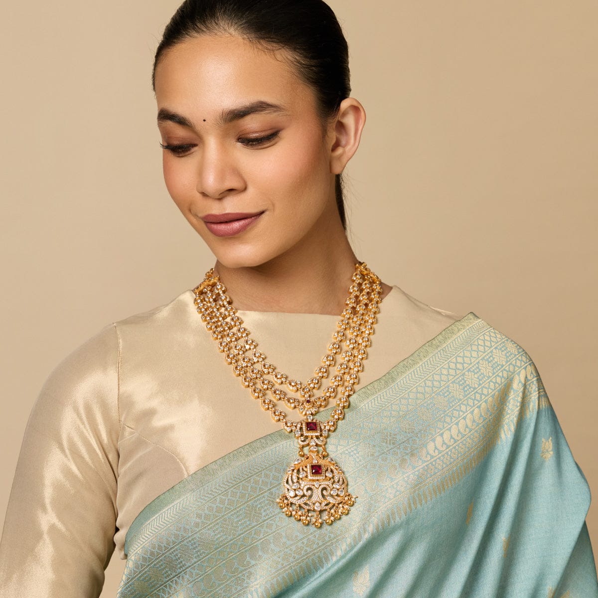 Temple Necklace Silver Temple Necklace 185436