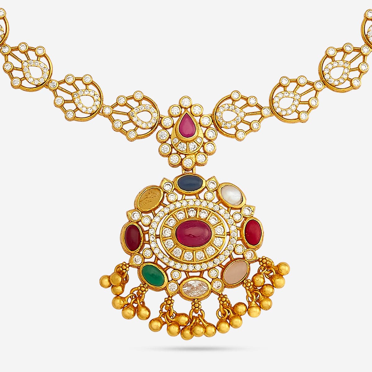 Temple Necklace Silver Temple Necklace 186475