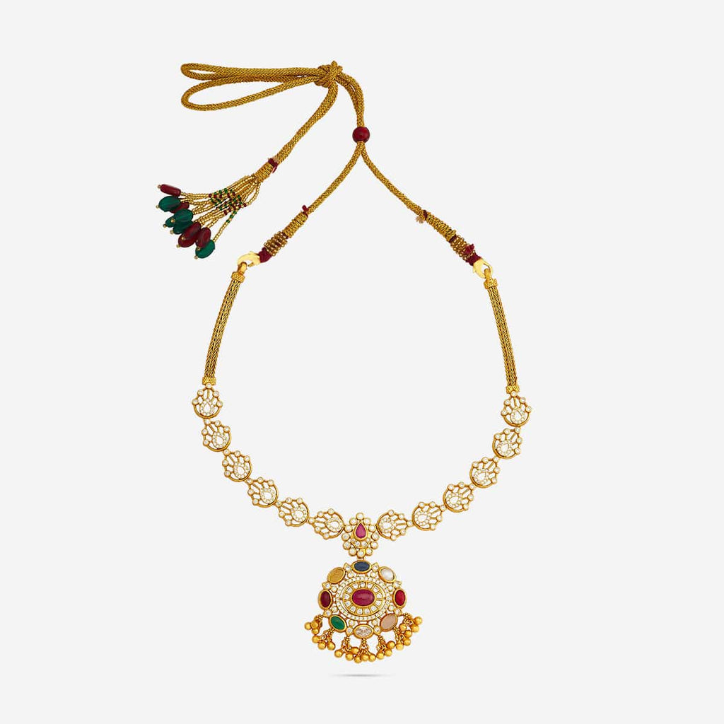 Temple Necklace Silver Temple Necklace 186475