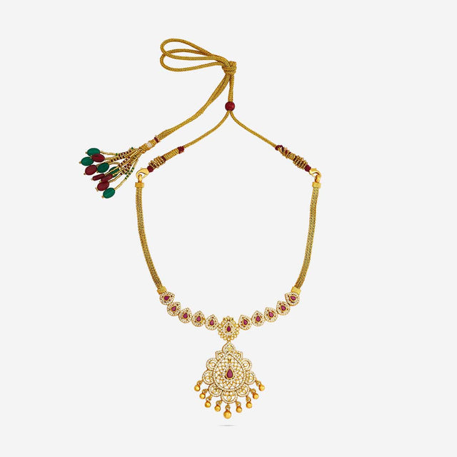 Temple Necklace Silver Temple Necklace 186476