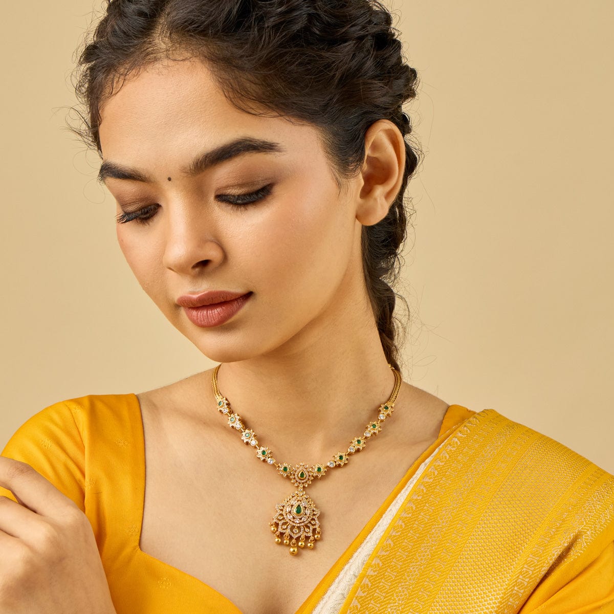 Temple Necklace Silver Temple Necklace 186477