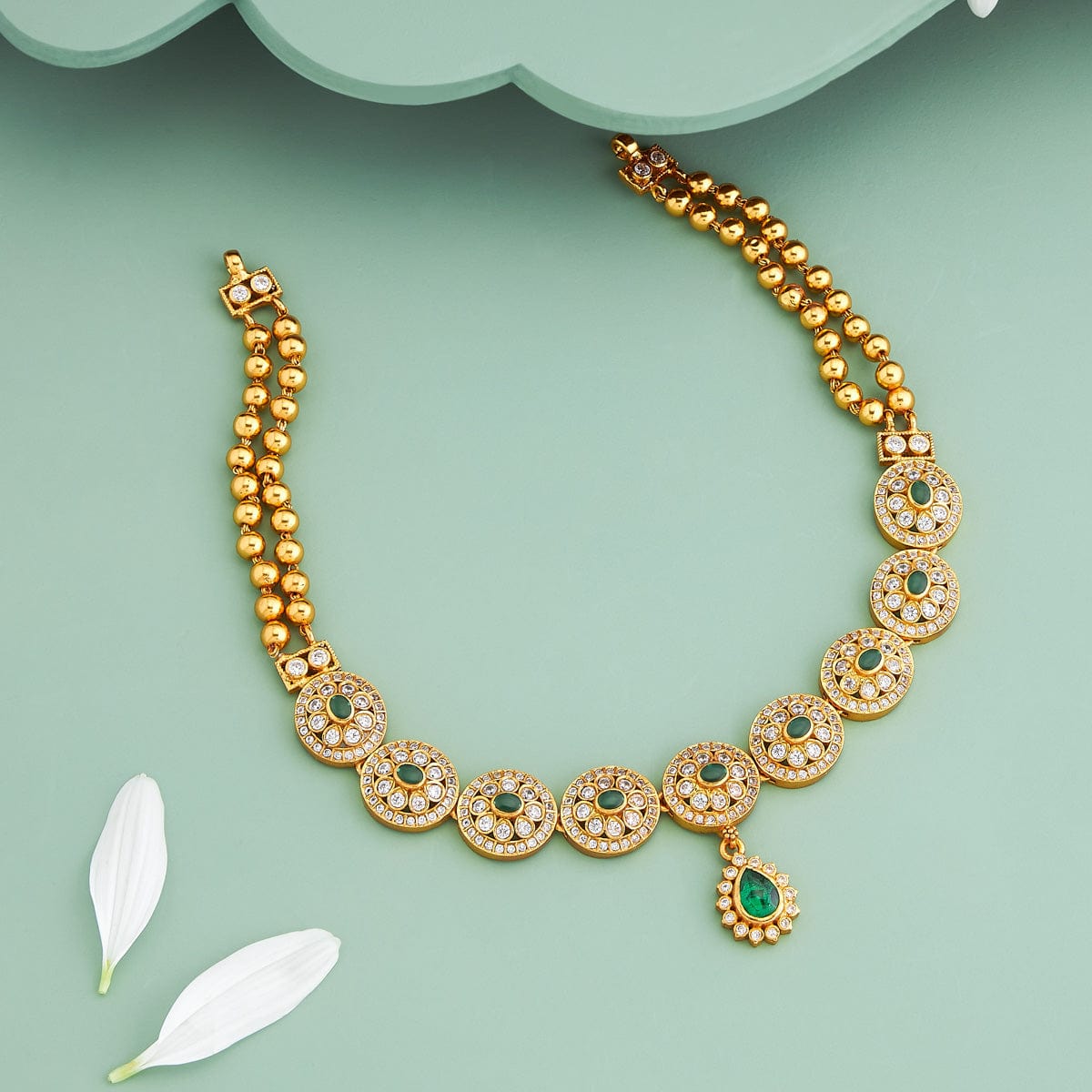 Temple Necklace Silver Temple Necklace 186478