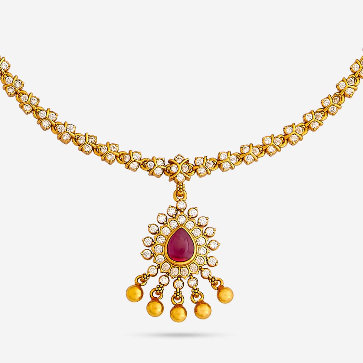 Temple Necklace Silver Temple Necklace 186479