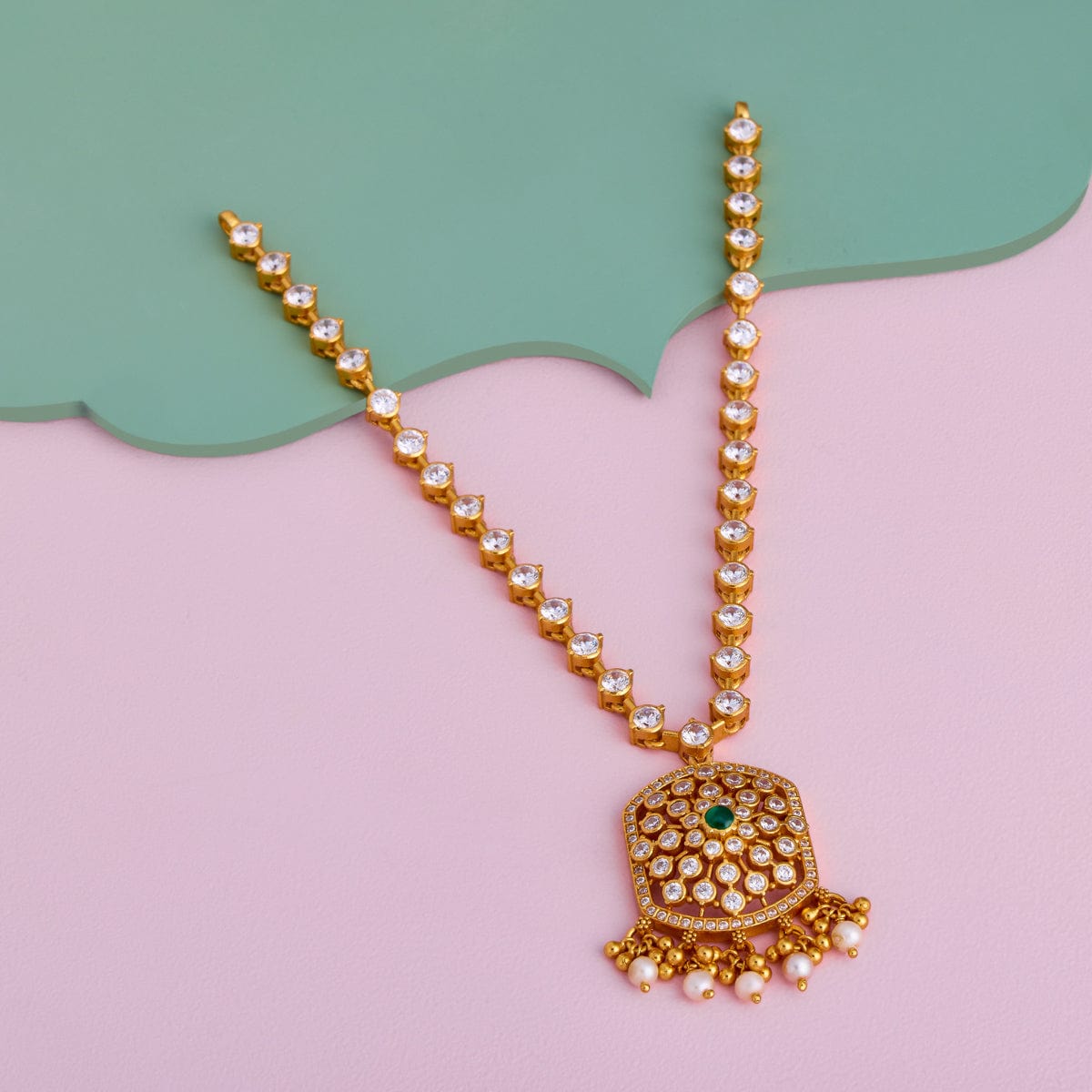 Temple Necklace Silver Temple Necklace 186480