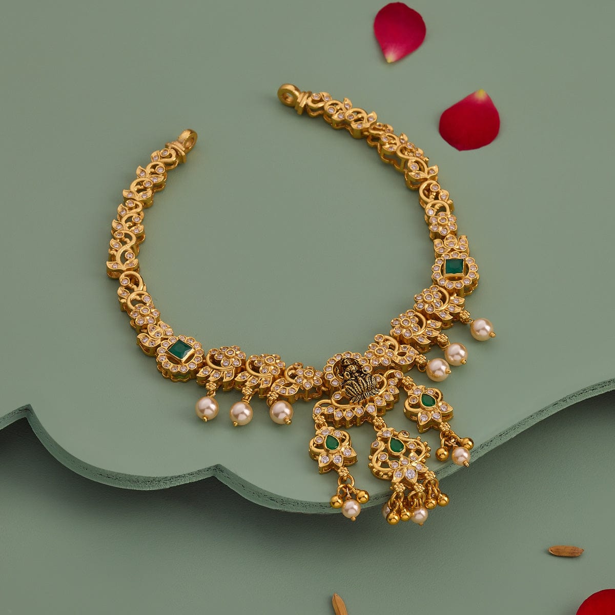 Temple Necklace Silver Temple Necklace 186588