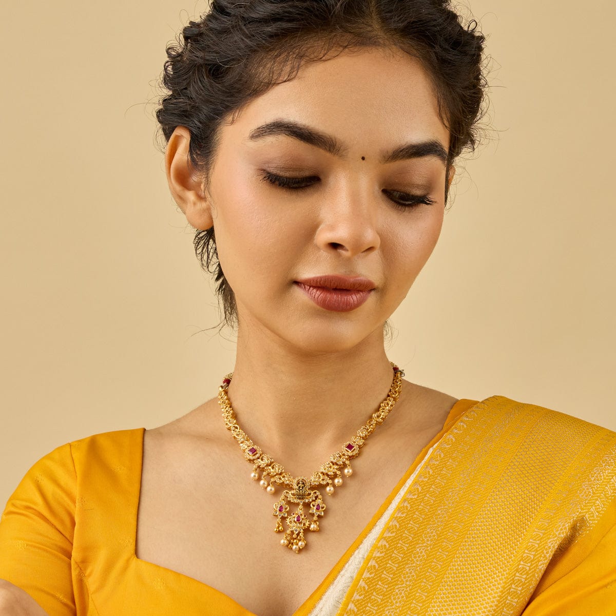 Temple Necklace Silver Temple Necklace 186588