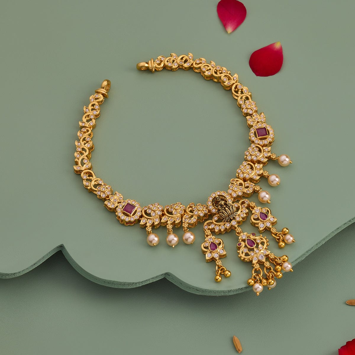 Temple Necklace Silver Temple Necklace 186588