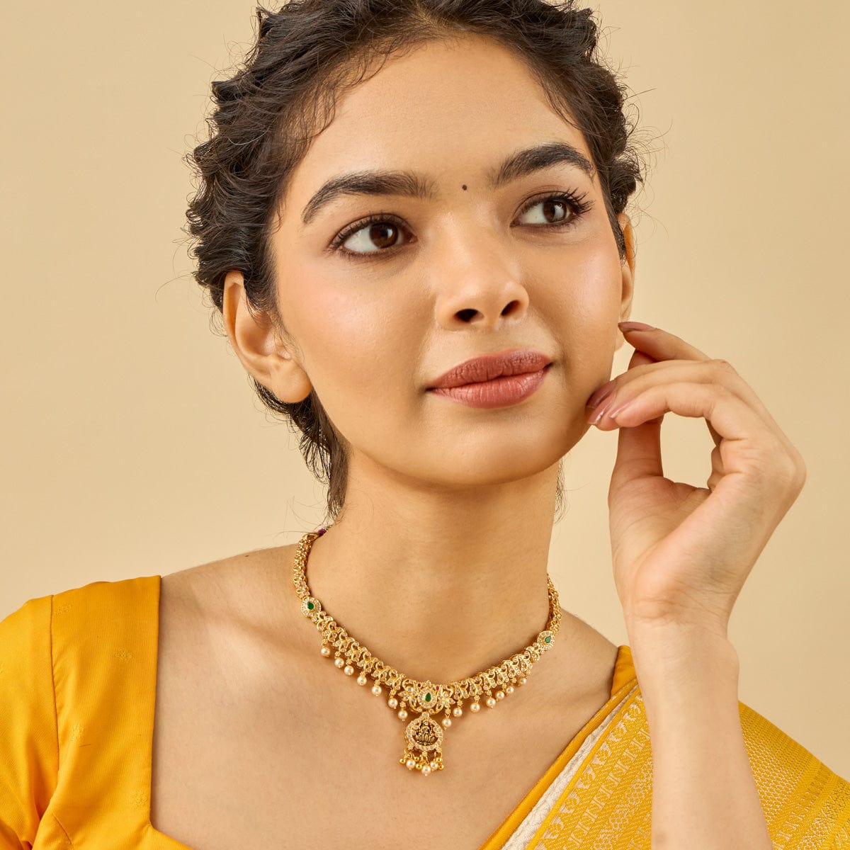 Temple Necklace Silver Temple Necklace 186589