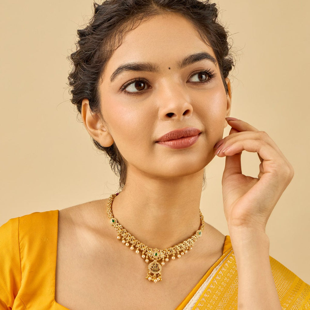 Temple Necklace Silver Temple Necklace 186589