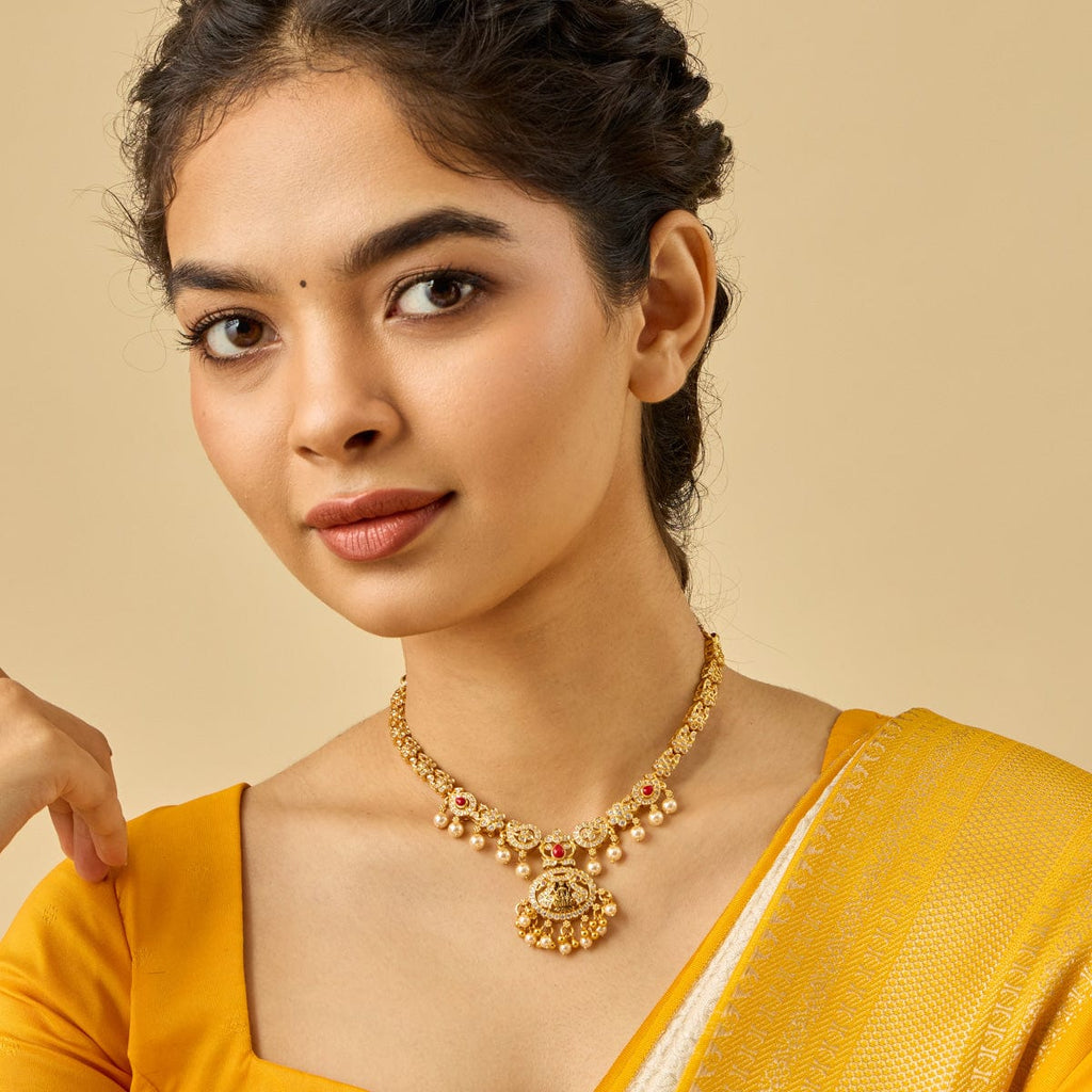 Temple Necklace Silver Temple Necklace 186590