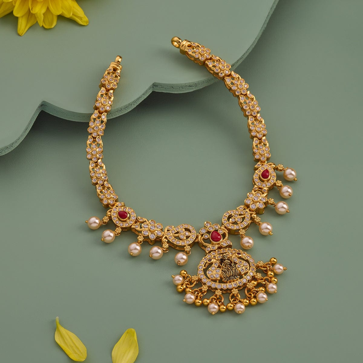 Temple Necklace Silver Temple Necklace 186590