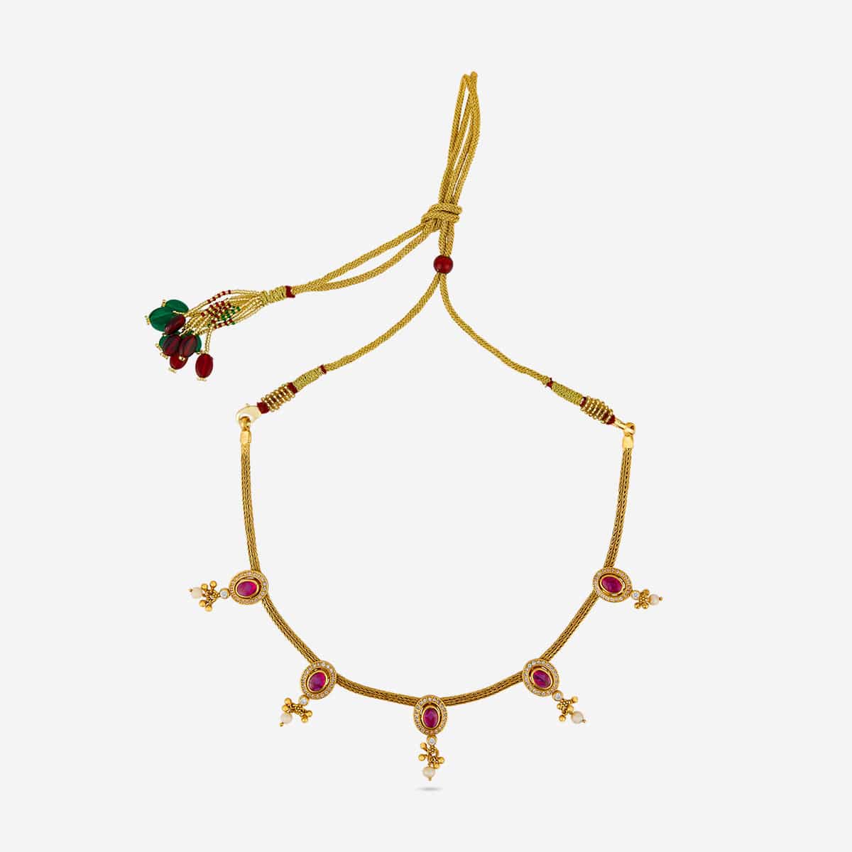 Temple Necklace Silver Temple Necklace 188205