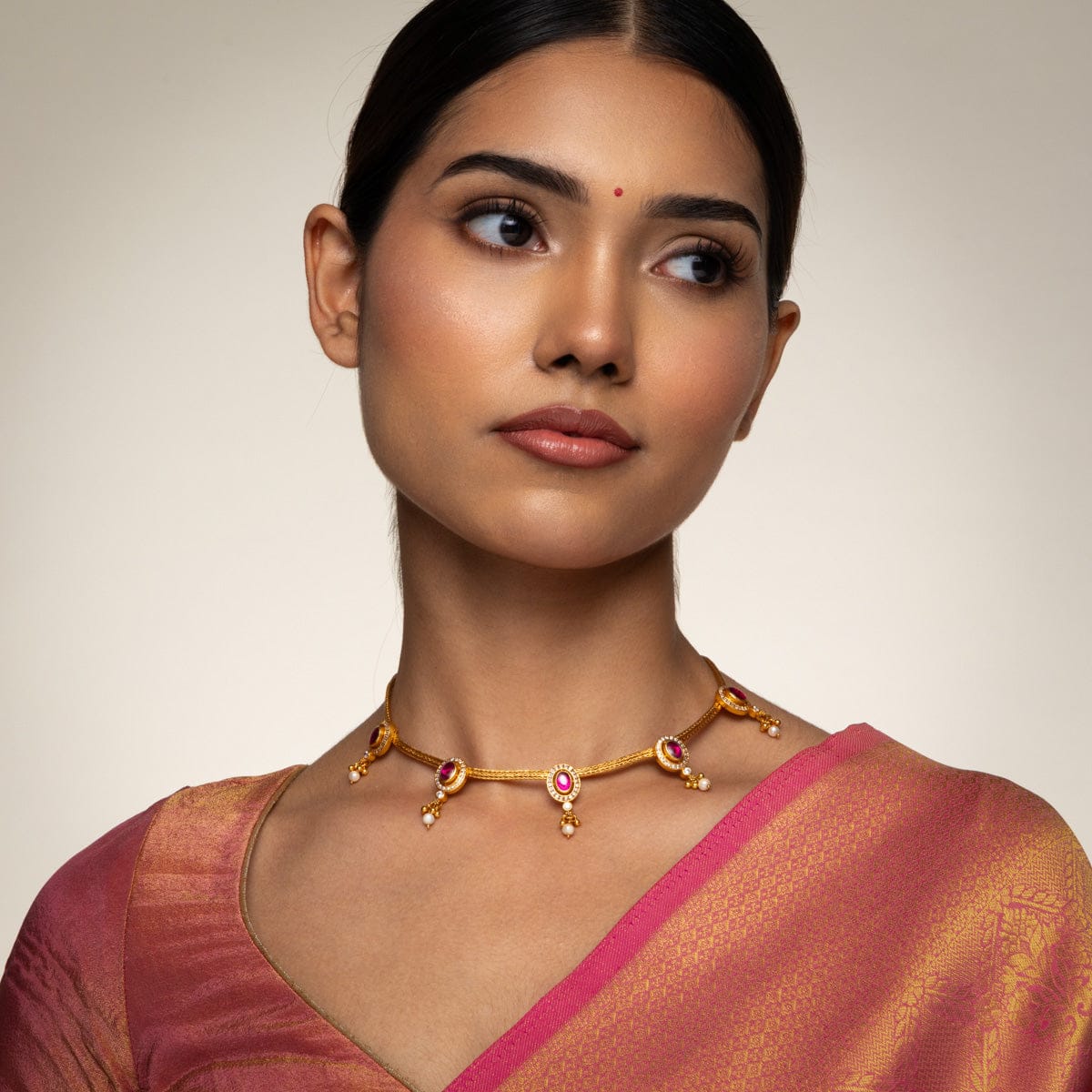 Temple Necklace Silver Temple Necklace 188205