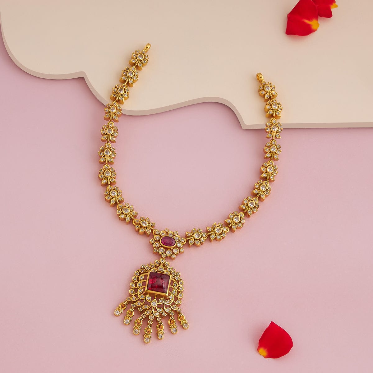 Temple Necklace Silver Temple Necklace 188210