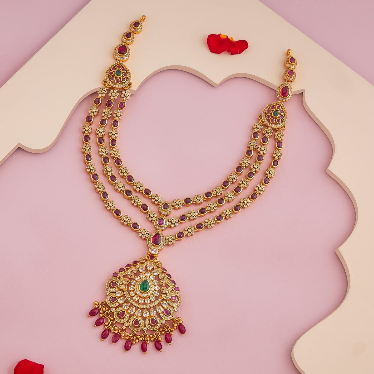 Temple Necklace Silver Temple Necklace 188212