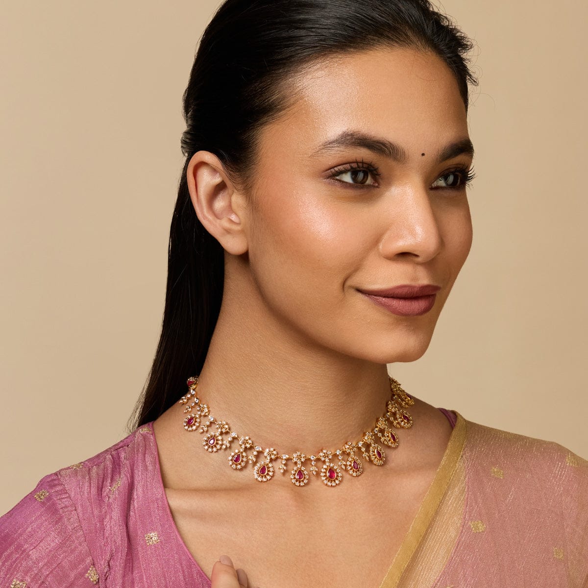 Temple Necklace Silver Temple Necklace 190486