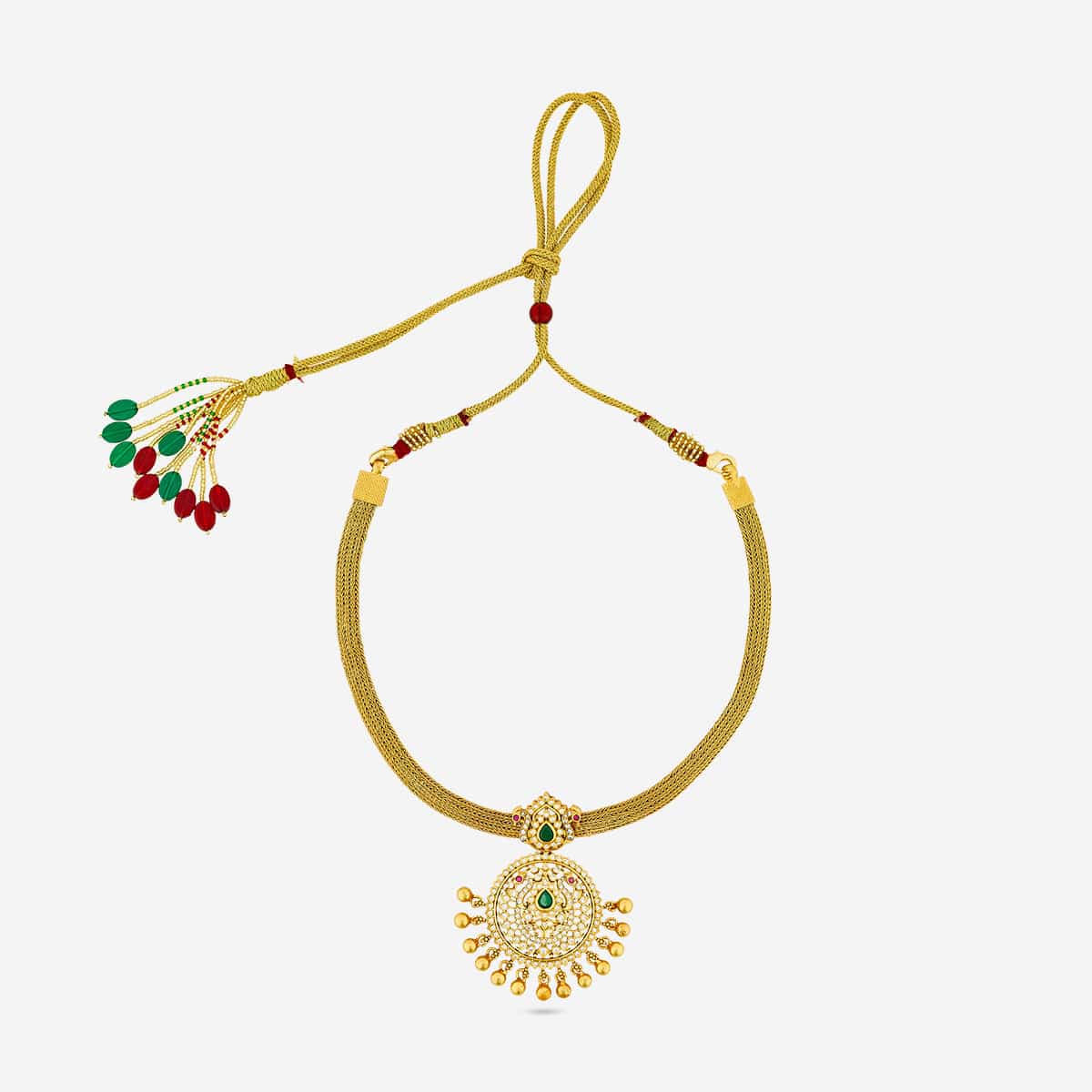 Temple Necklace Silver Temple Necklace 190603