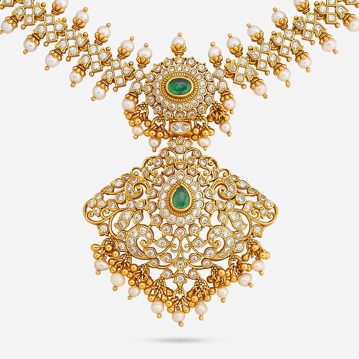 Temple Necklace Silver Temple Necklace 190611