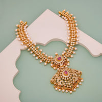 Temple Necklace Silver Temple Necklace 190611