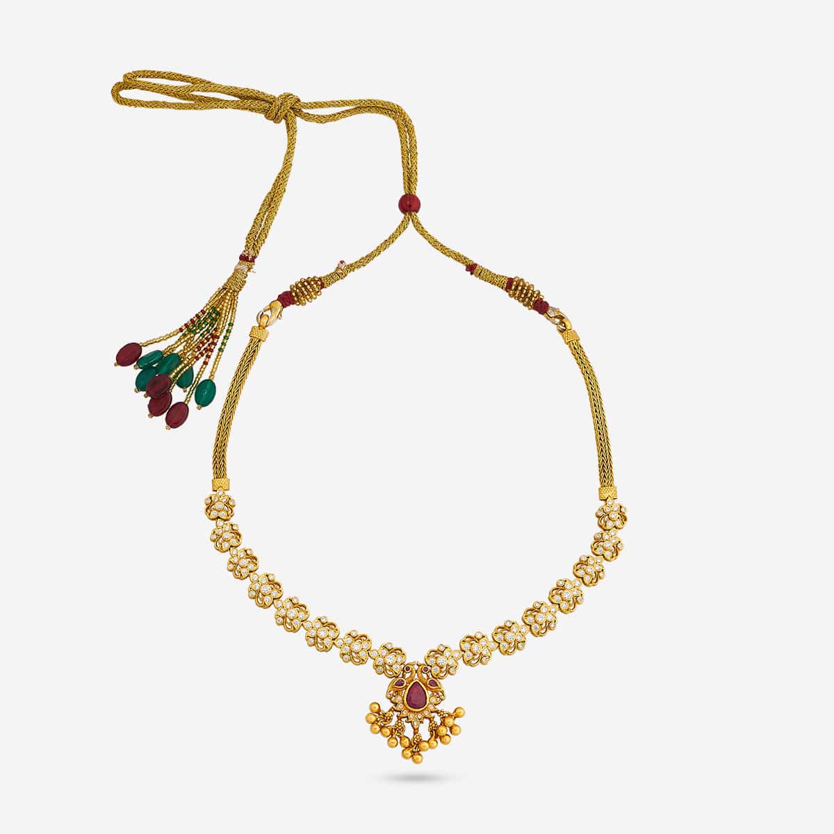 Temple Necklace Silver Temple Necklace 190612