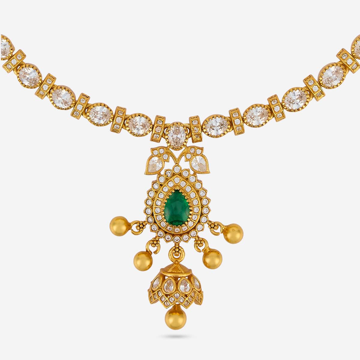 Temple Necklace Silver Temple Necklace 190615