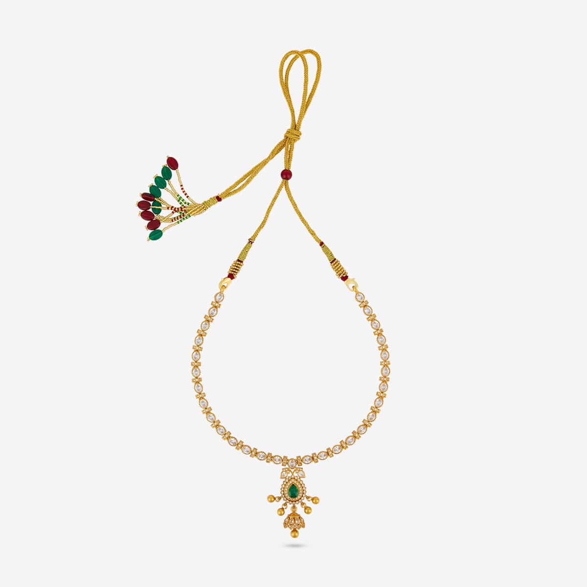 Temple Necklace Silver Temple Necklace 190615