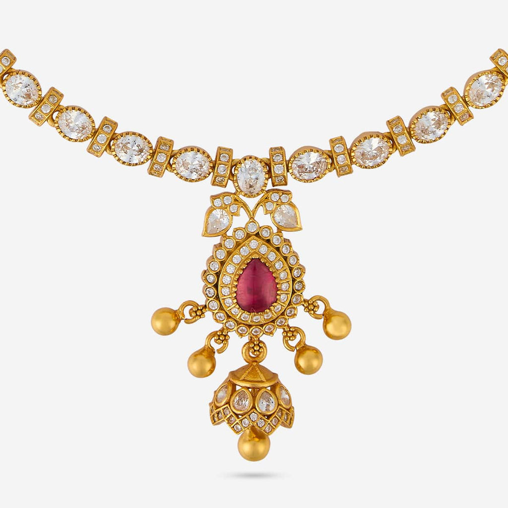 Temple Necklace Silver Temple Necklace 190615