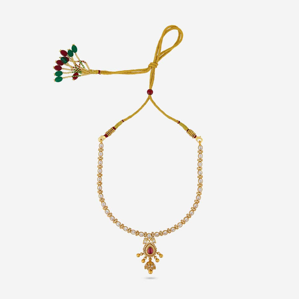 Temple Necklace Silver Temple Necklace 190615