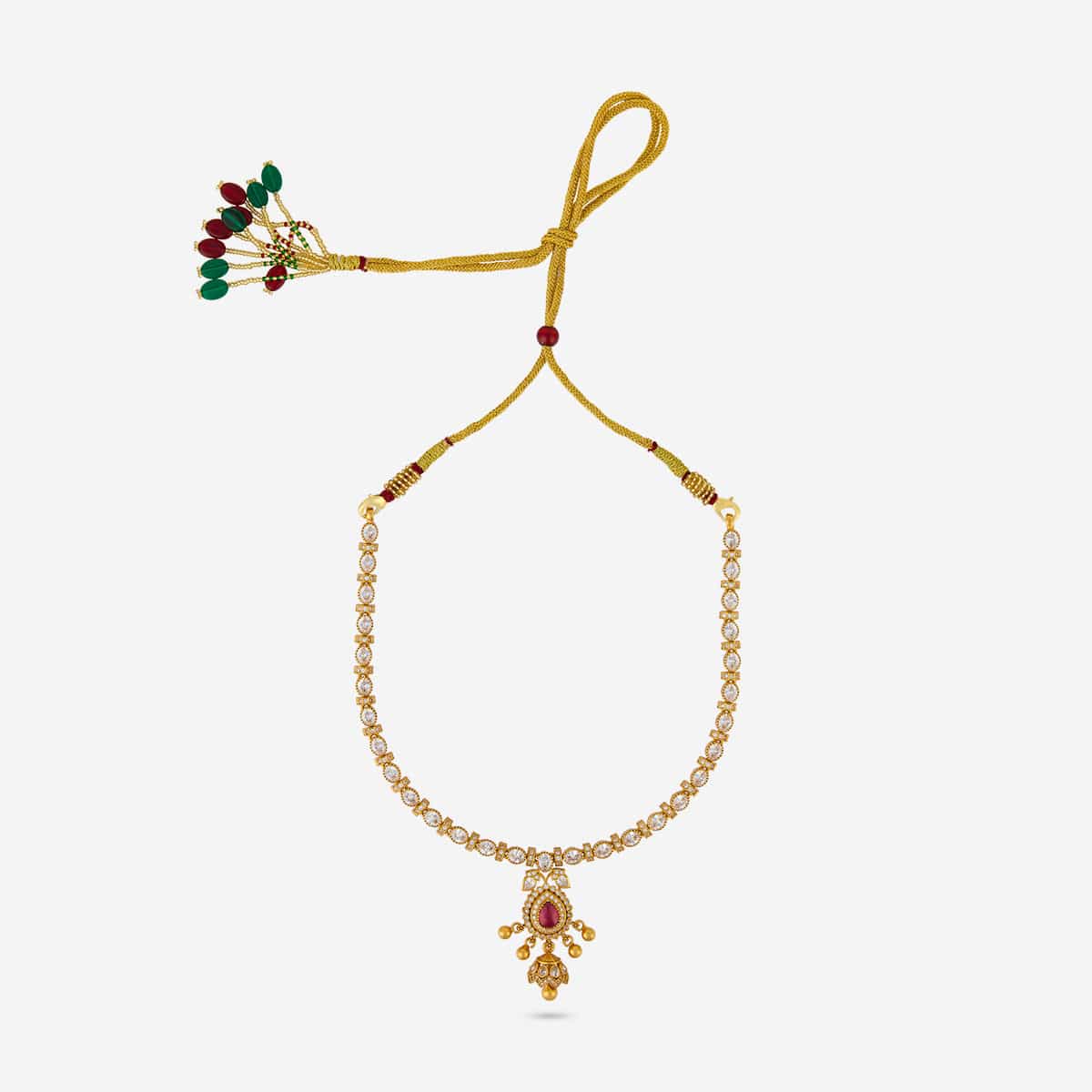 Temple Necklace Silver Temple Necklace 190615