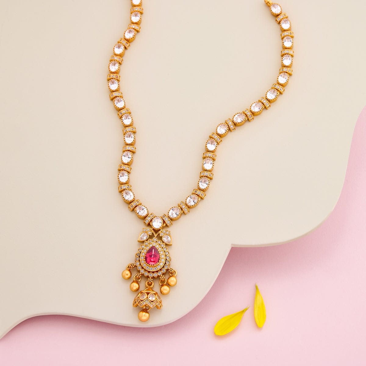 Temple Necklace Silver Temple Necklace 190615