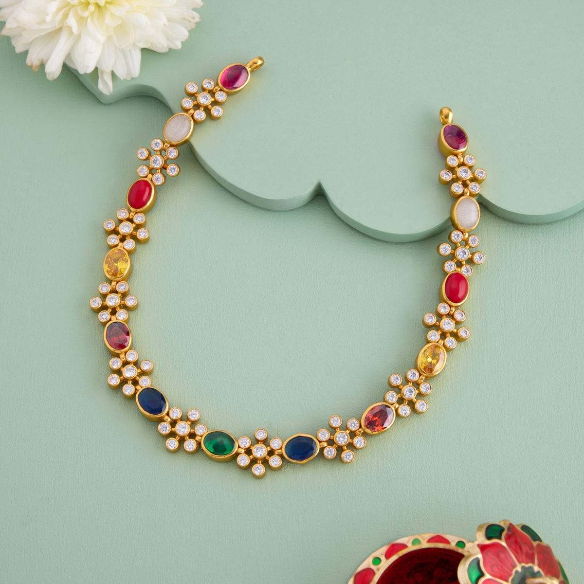 Temple Necklace Silver Temple Necklace 190616