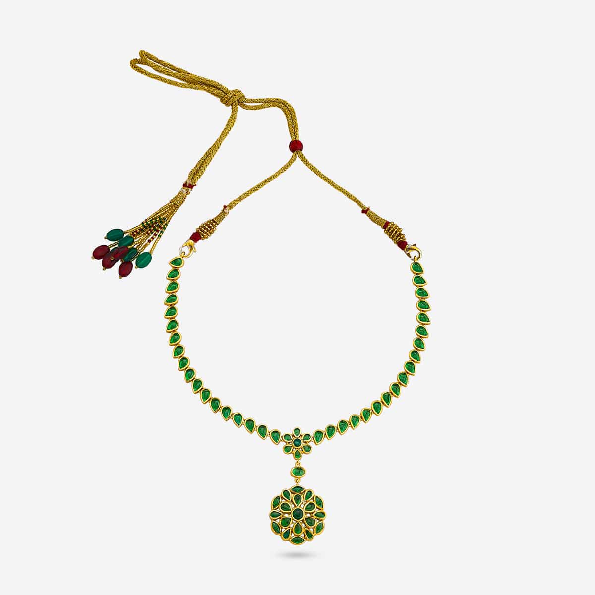 Temple Necklace Silver Temple Necklace 191014