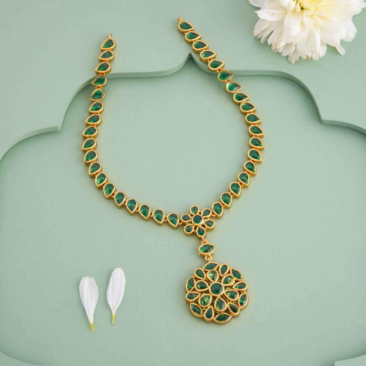 Temple Necklace Silver Temple Necklace 191014