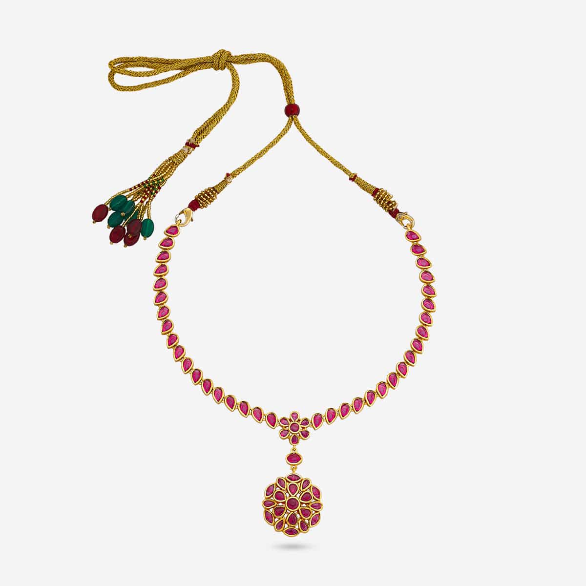 Temple Necklace Silver Temple Necklace 191014