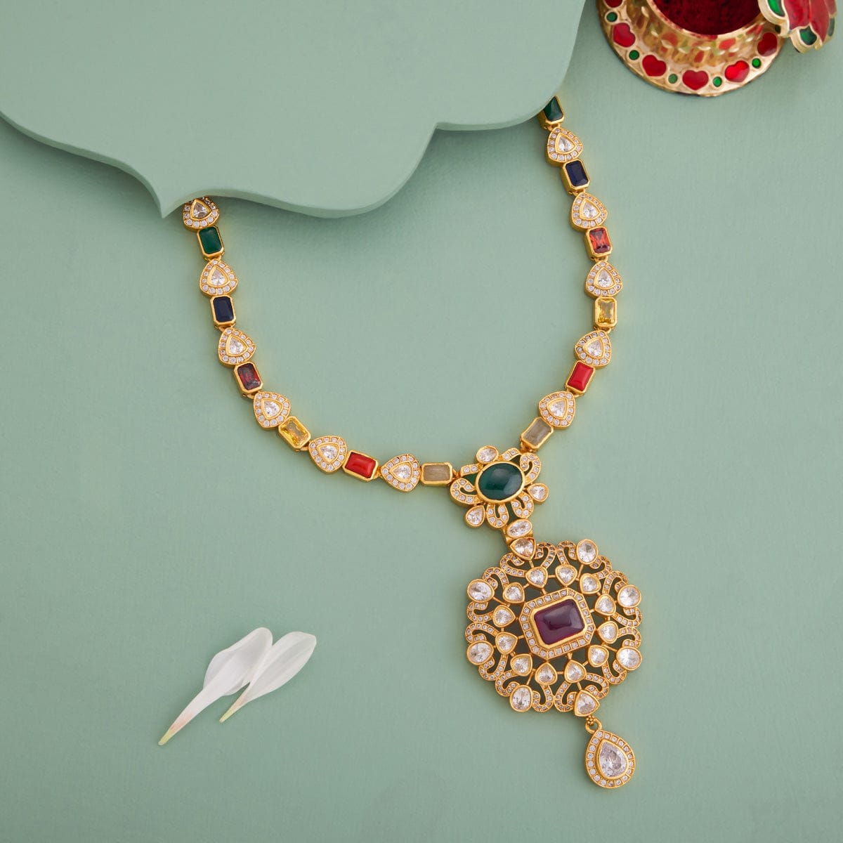 Temple Necklace Silver Temple Necklace 191816