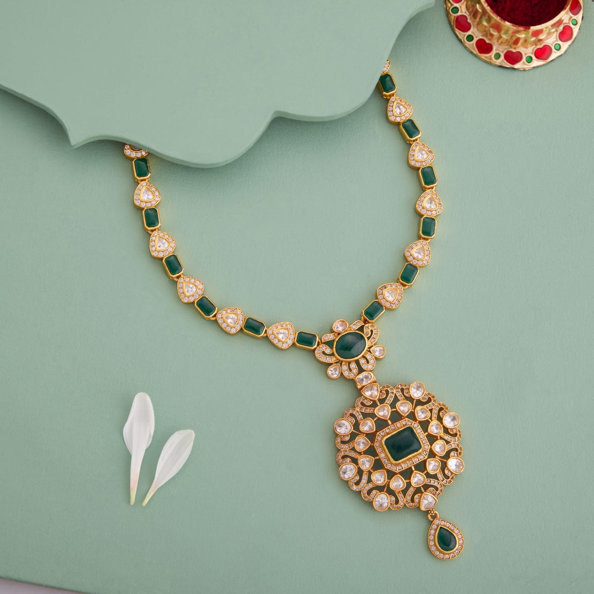 Temple Necklace Silver Temple Necklace 191816