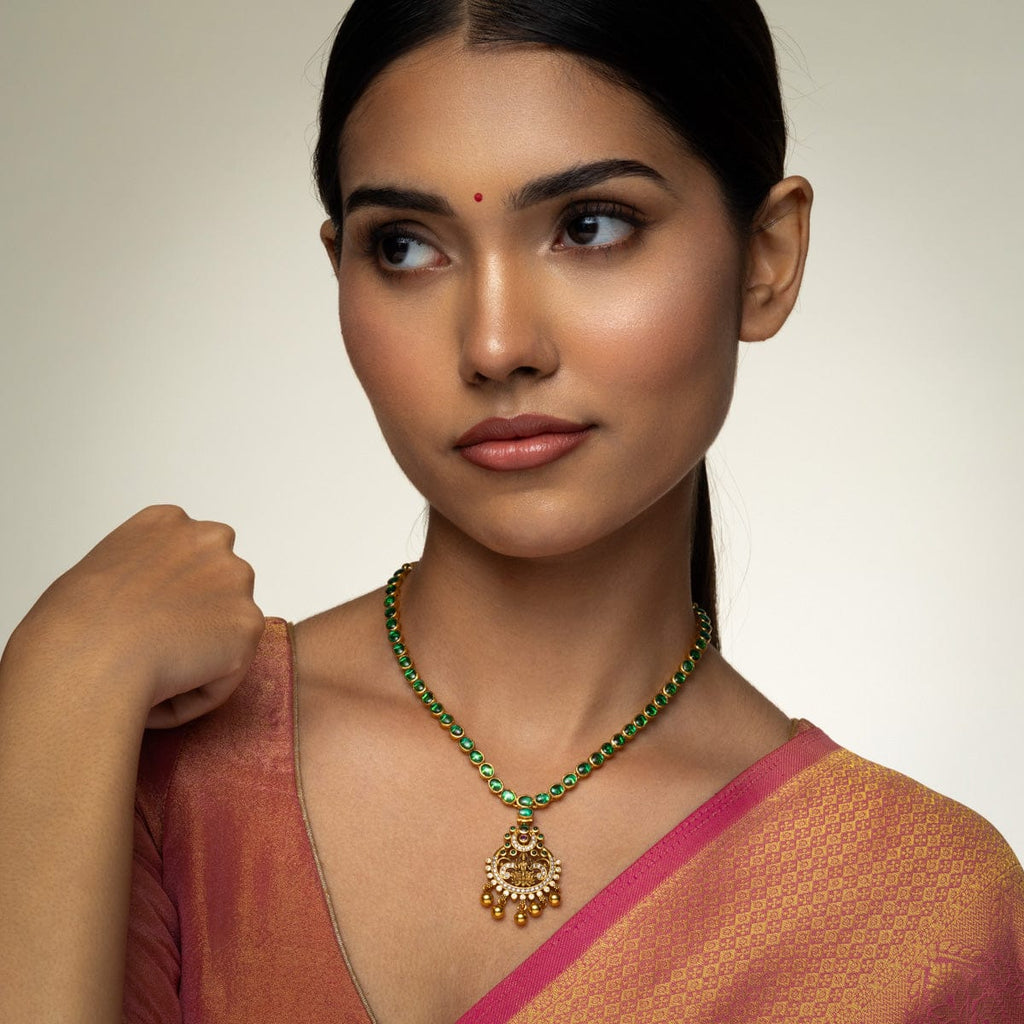 Temple Necklace Silver Temple Necklace 191826