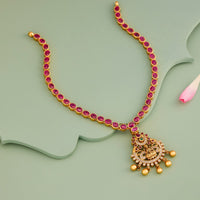 Temple Necklace Silver Temple Necklace 191826