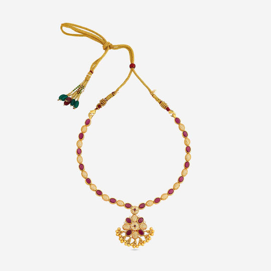 Temple Necklace Silver Temple Necklace 193854