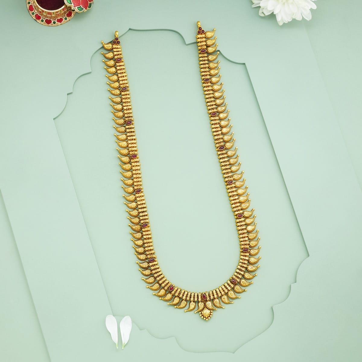 Temple Necklace Silver Temple Necklace 194031