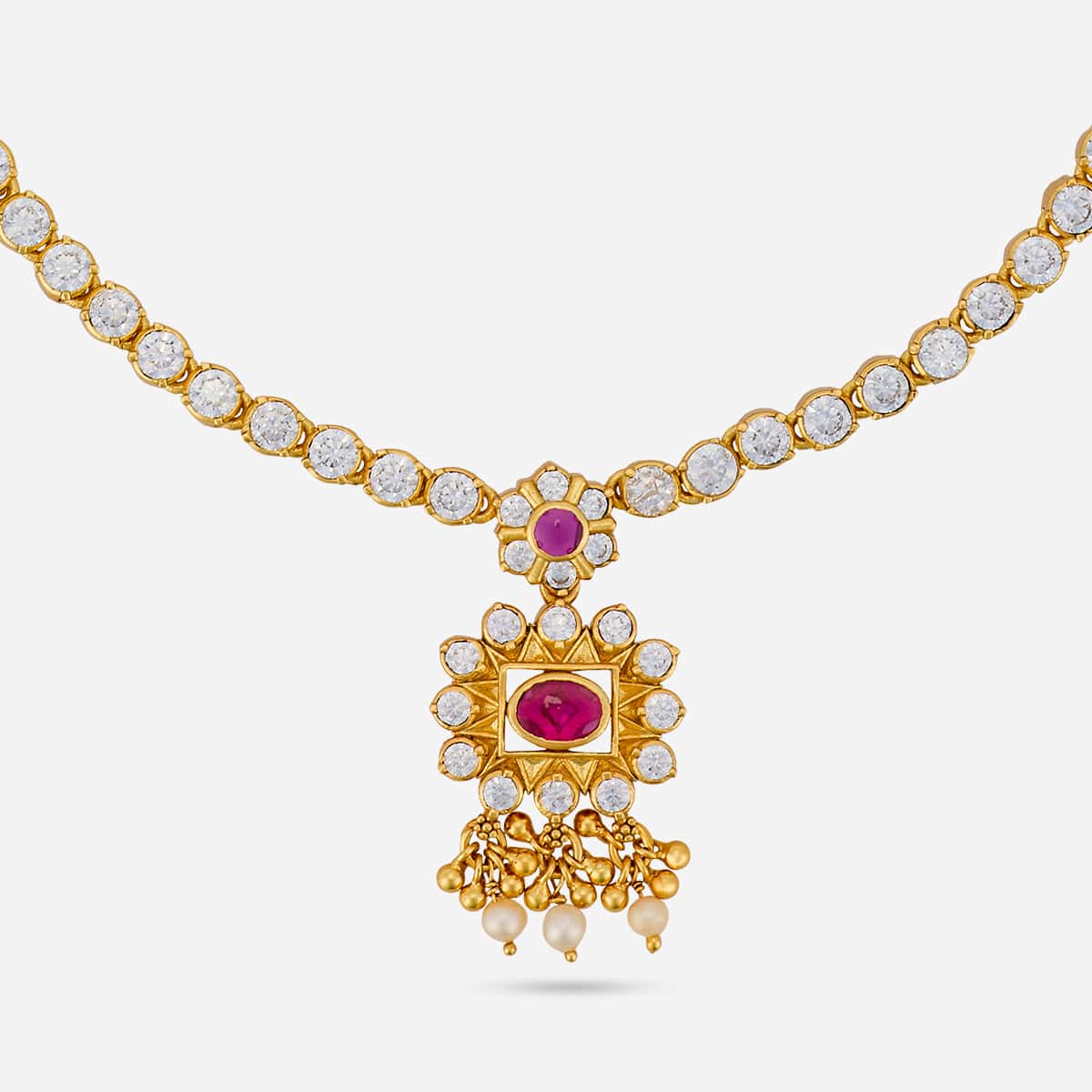 Temple Necklace Silver Temple Necklace 202861