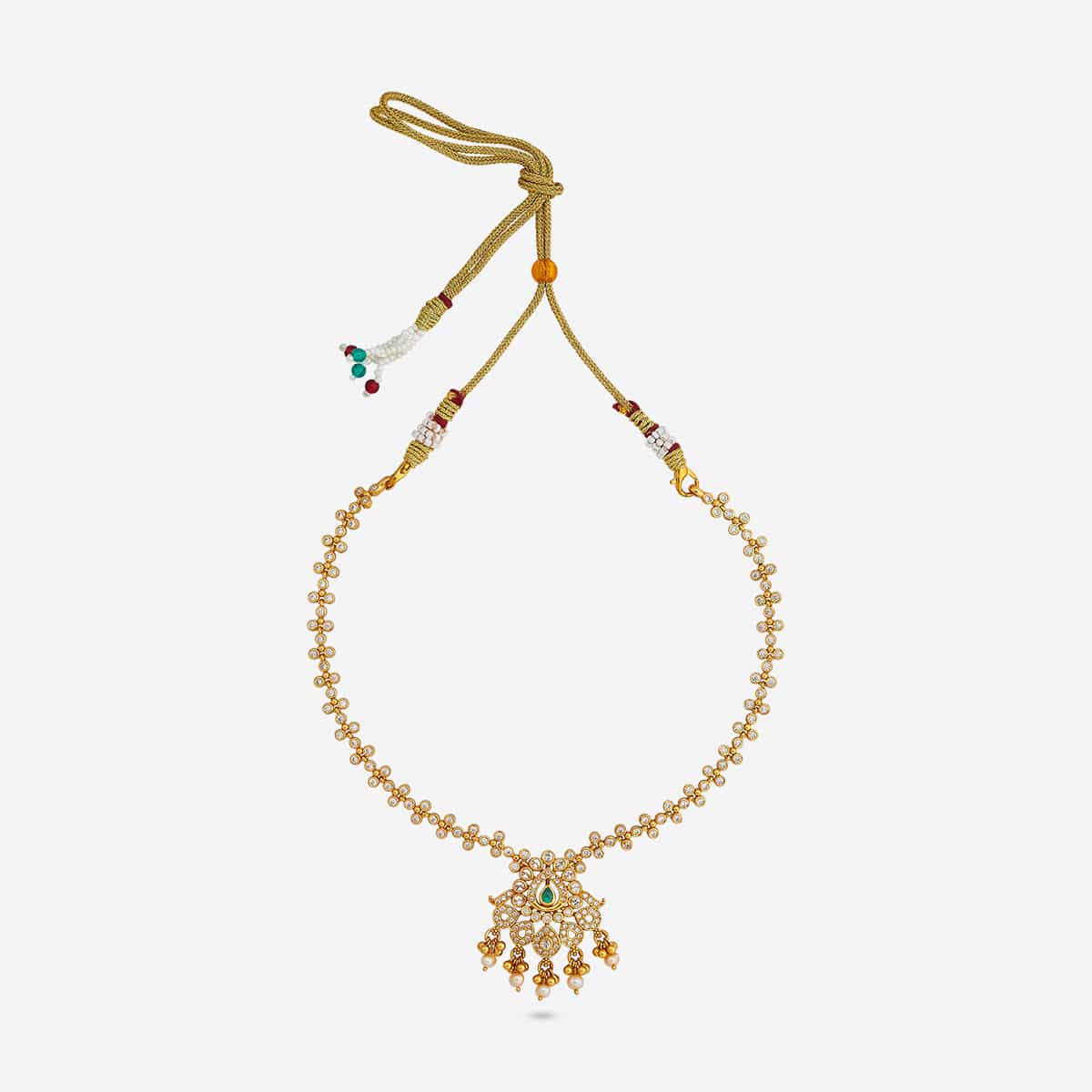 Temple Necklace Silver Temple Necklace 204875
